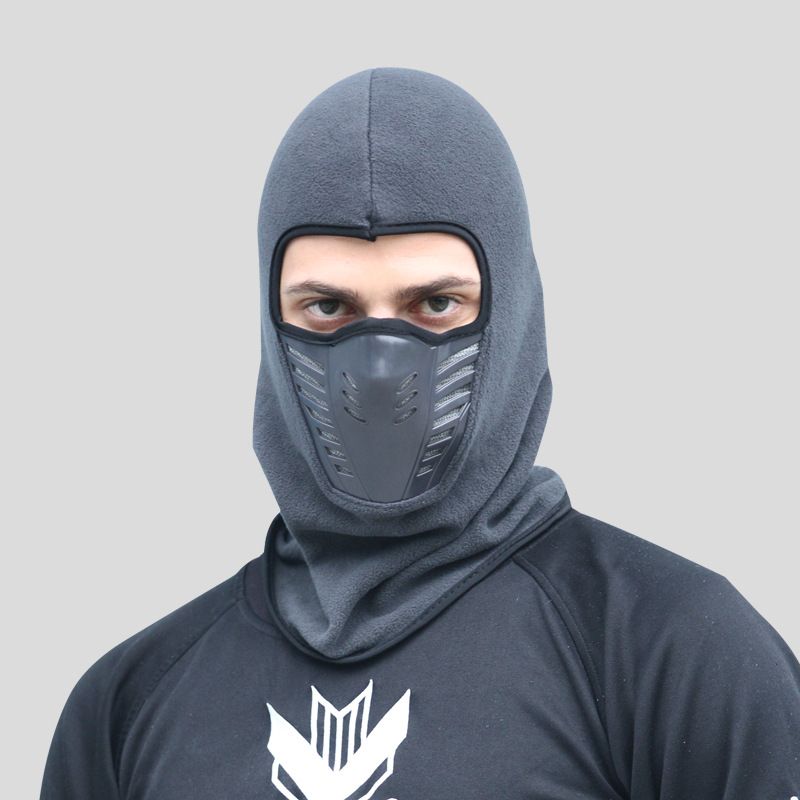Unisex Winter Men's Women's Cycg Ski Sports Outdoor Face Protection CS Head Cover Mask For Cold And Thick Warm Fleece_voghion.com