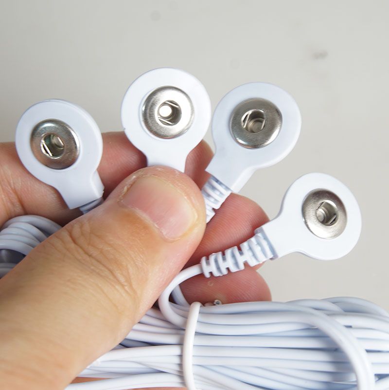 Cavi per elettrodi Estim E stim, adattatore per cavo BDSM per elettroshock, sesso elettrico_voghion.com