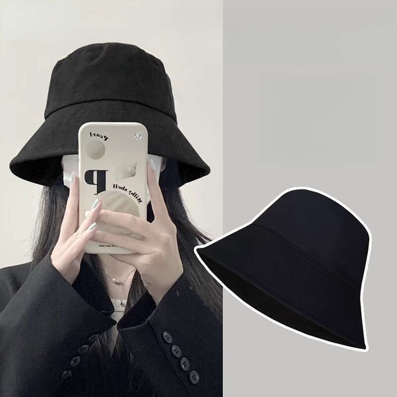 Big Head Wrap New Summer Bucket Hat Sunscreen Shade For Large Round Heads_voghion.com