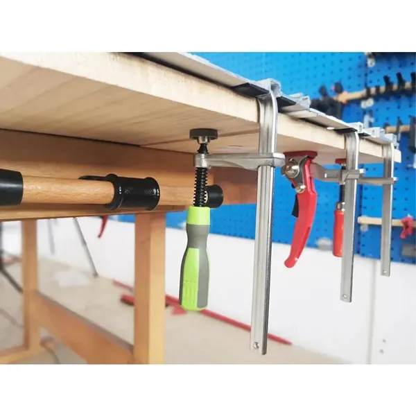 Woodworking Track Clamp Set For Mft And Track Saw With T-slot_voghion.com
