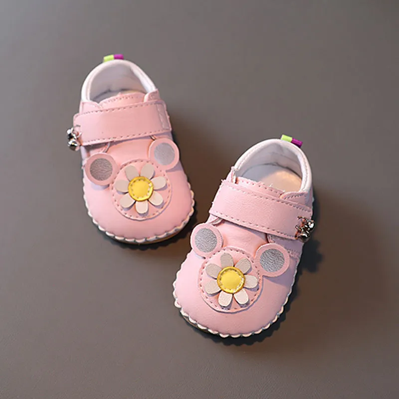Baby Toddler 2025 Primavera Morbida Pelle Antiscivolo Casual Ballerine Cutefeet Infant Girls Dress Principessa Primi Camminatori Carino wer_voghion.com
