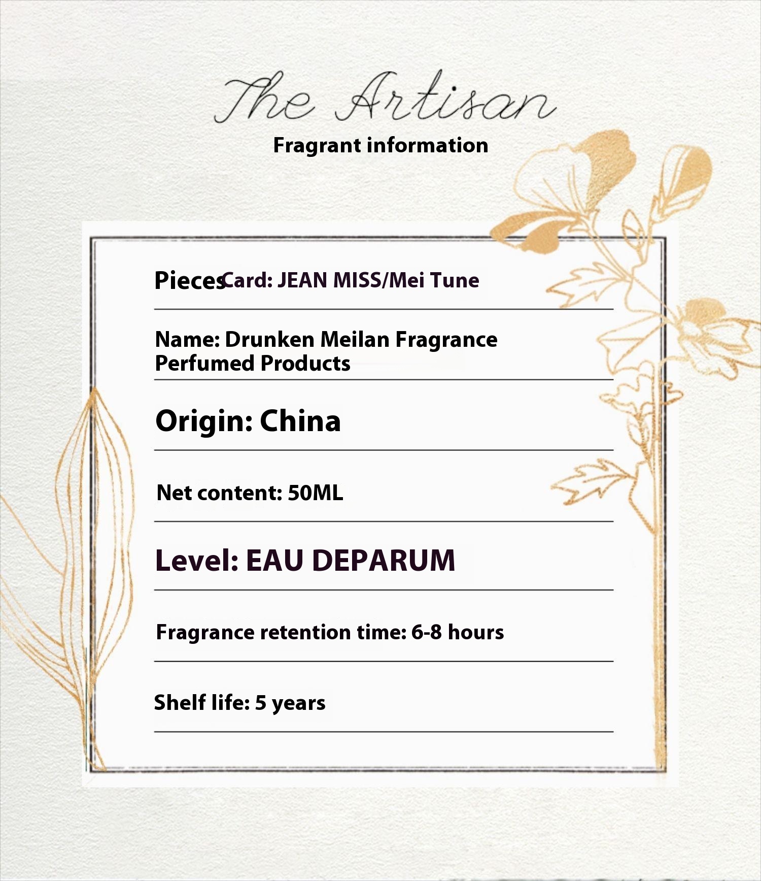 Nuovo profumo 2024 Small City Yixiang Brand Drunk Meilanxiang Profumo da donna Fragranza leggera fresca e duratura Profumo popolare per studenti_voghion.com