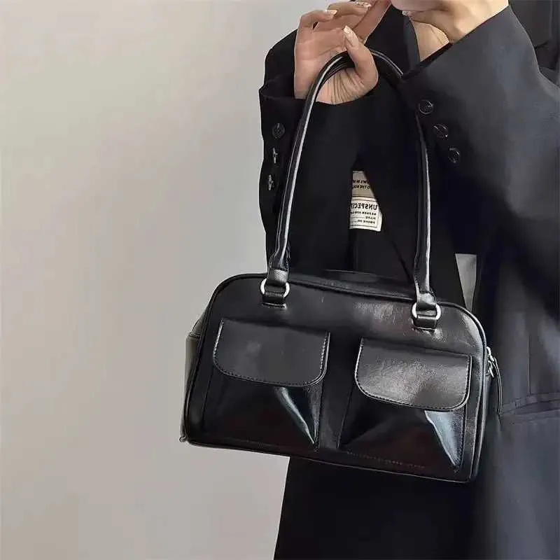 Borsa a spalla vintage donna, borsa a mano in ecopelle_voghion.com