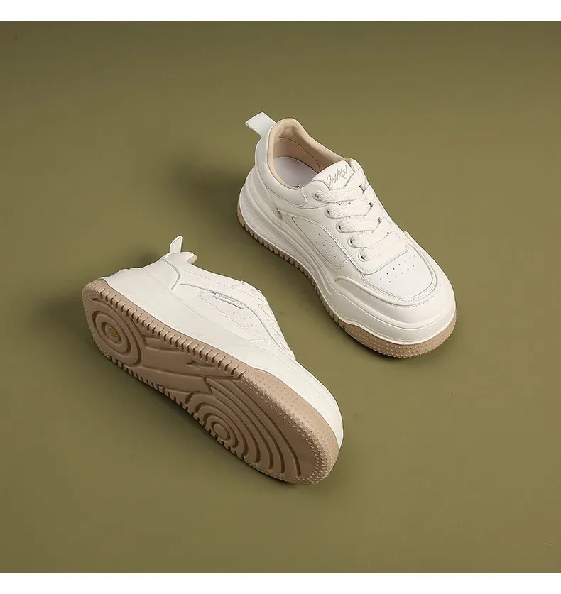 Mocassini da coppia con punta tonda e suola spessa e taglio basso con rete per una traspirabilità confortevole e un look casual alla moda._voghion.com