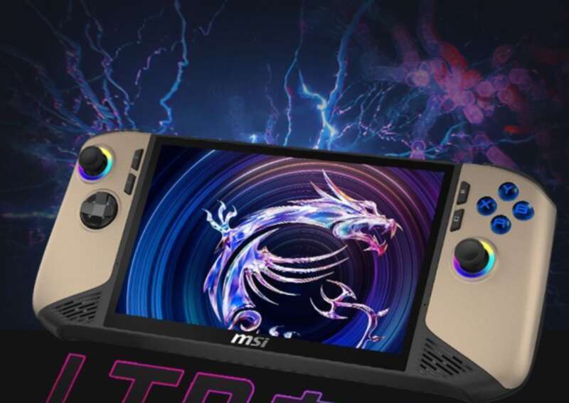 MSI Claw 8 AI+8-inch Intel 2nd Generation Ultra 7 258V Handheld Game Console_voghion.com