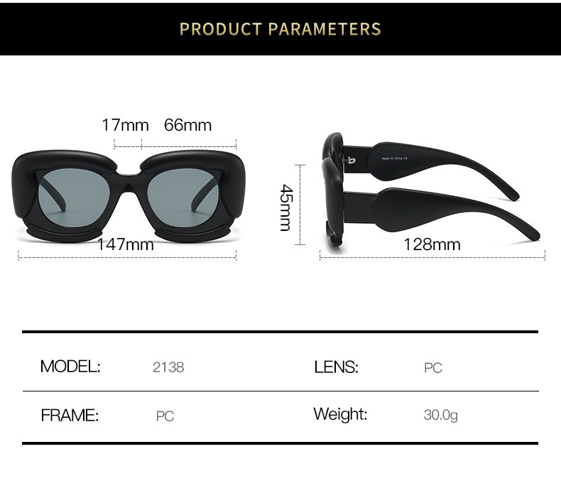 Gafas de sol unisex Polarizador anti-UV antideslumbrante Gafas de sol para parejas_voghion.com