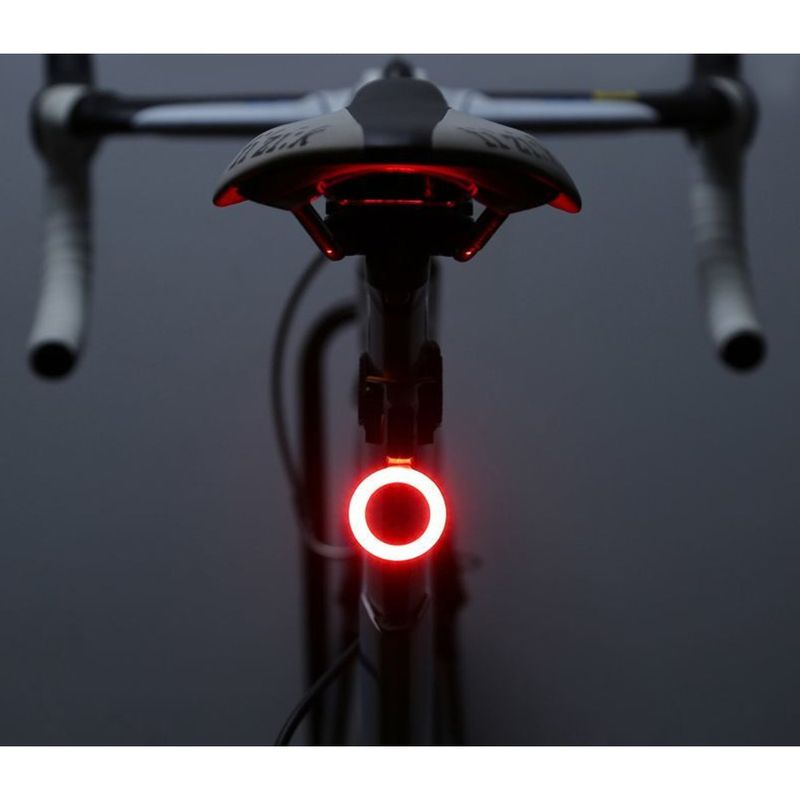 Luce di avvertimento per bici da strada ricaricabile a forma di cuore per bicicletta, attrezzatura creativa per la notte_voghion.com