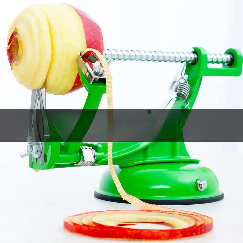 Mașină de rulat cartofi prăjiți, cuțit de uz casnic multifuncțional automat cu manivelă, curățător de păr, curățător de păr King Gold_voghion.com