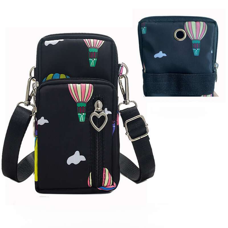 Pochette pour téléphone portable et portefeuille à bandoulière pour femmes coréennes (2025)_voghion.com