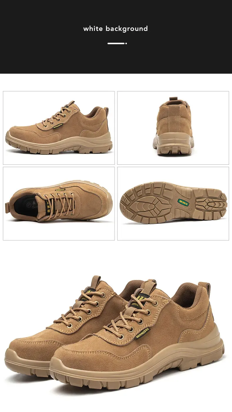 Safety Work Shoes Lightweight Industrial Protection Footwear_voghion.com