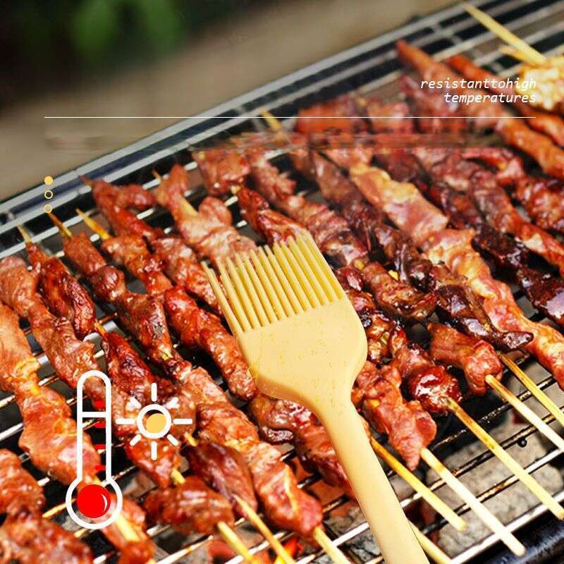 Warm Silicone Pigeon Mouth Barbecue Brush Essential For Kitchen Cooking. It Is Highly Efficient, Non Stick,_voghion.com