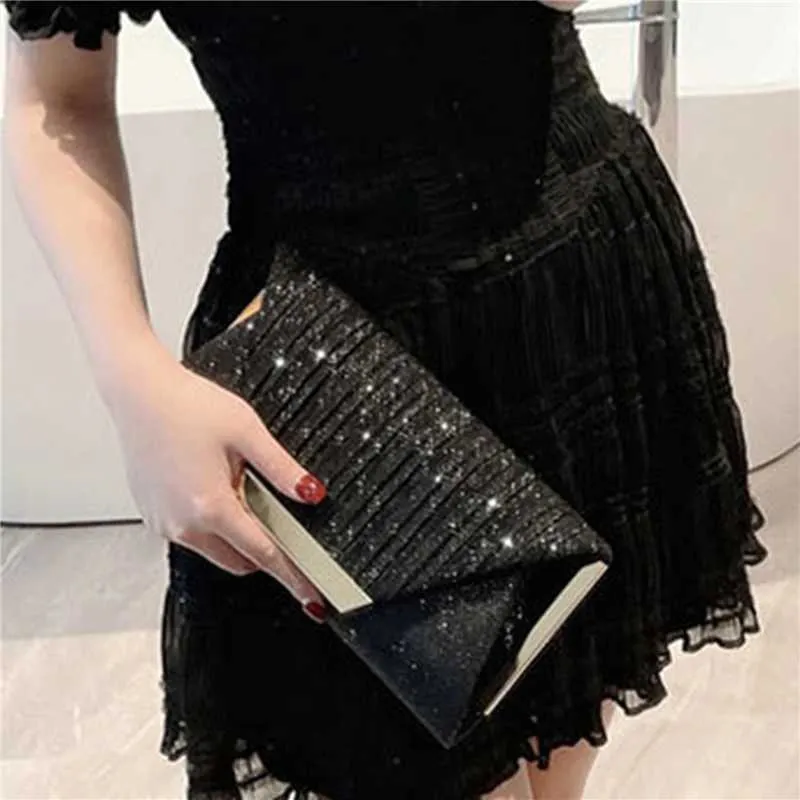 Sac à main élégant pour femme, pochette de soirée, sac à bandoulière avec chaîne, pour banquet, soirée, mariage, Y241019_voghion.com