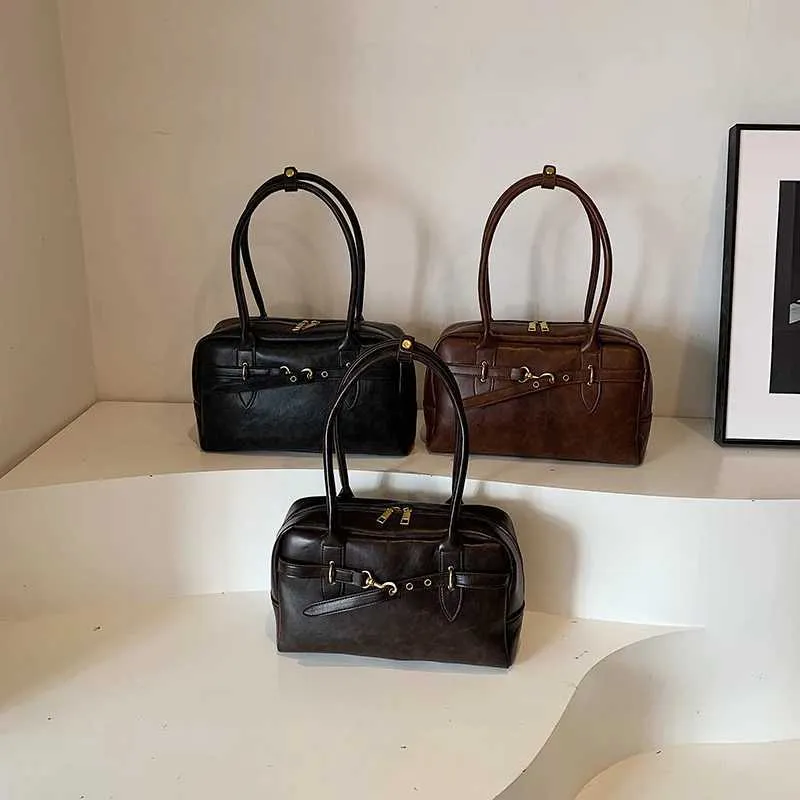 Pu lederen schoudertas dames koreaanse crossbody handtas stijl_voghion.com
