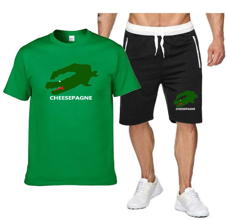 μπλουζάκι επώνυμων σχεδιαστών Αθλητικές φόρμες για τρέξιμο κοντομάνικο σορτς πόλο μπλουζάκι ανοιξιάτικο και καλοκαιρινό casual μόδα_voghion.com