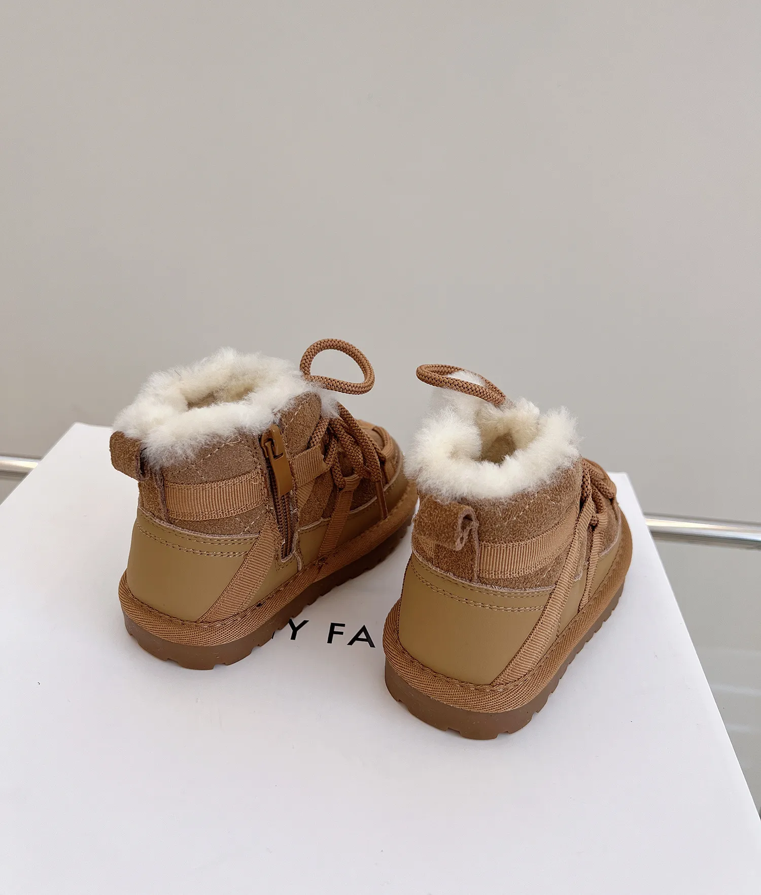 Vinterbarn Snø Varme Plysj Småbarn Guttesko Littlesprouts Sklisikre Mote Baby Jentestøvler 1-6 År Størrelser_voghion.com