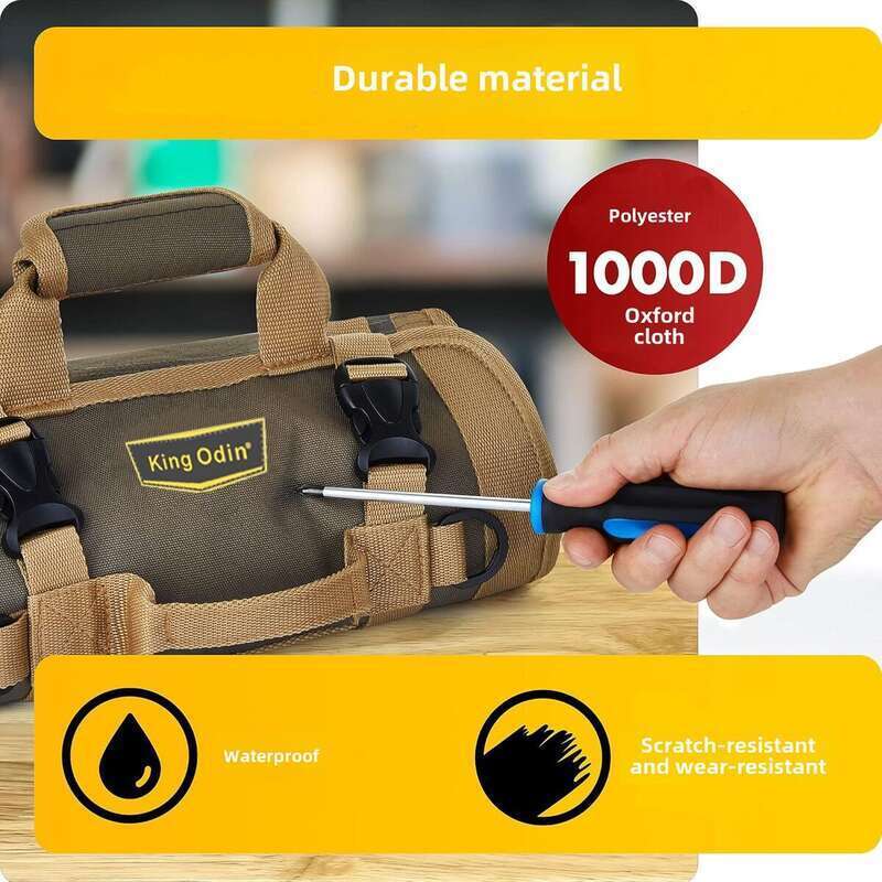 【bestseller】 Portable Tool Bag Waterproof And Wear-resistant Maintenance Vehicle Mounted Portable Roll Type_voghion.com