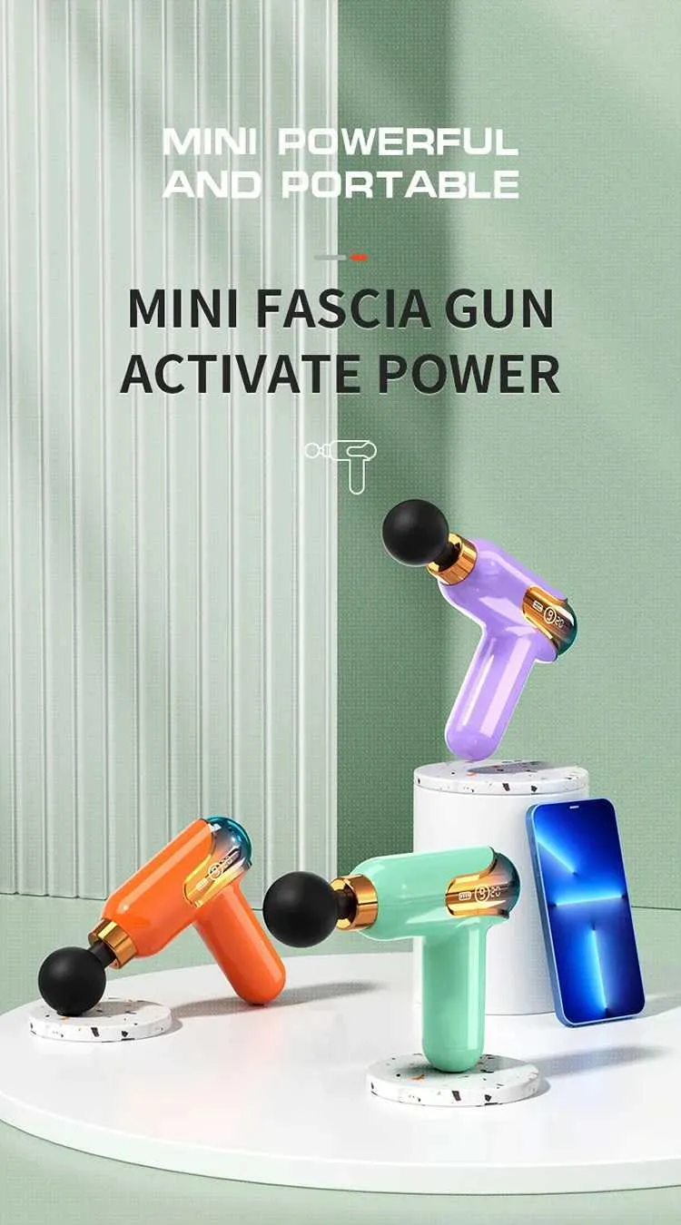 Portable Fiess Gun - Vibration Massage|W240924|TUV_voghion.com
