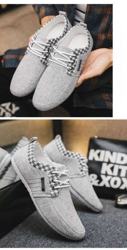 Herren Tennisschuhe Sportschuhe Sneakers Sohle aus synthetischem Gummi Rutschfeste gepolsterte vielseitige Sneakers Schuhwerk_voghion.com