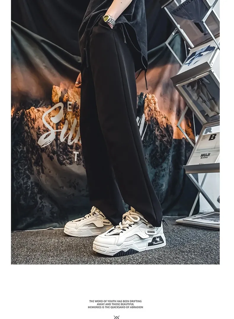INS Løping Pustende Skateboarding Tunge og Komfortable Uformelle Tenis Mascuo Herre Sportssko 241007_voghion.com