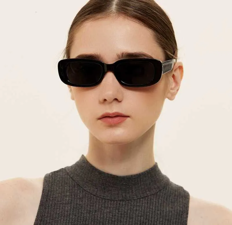 Rectangular Sunglasses For Men And Women Retro Designer Style_voghion.com