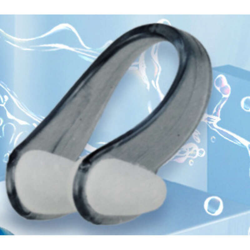 Swimming Ear Plug Set Silicone Particle Adult And Children Shower Anti Choking Water Nose Clip_voghion.com