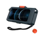 H3 Universal Underwater Diving Waterproof Phone Case For Swimming And Taking Pictures For IPhone(Navy Blue)_voghion.com