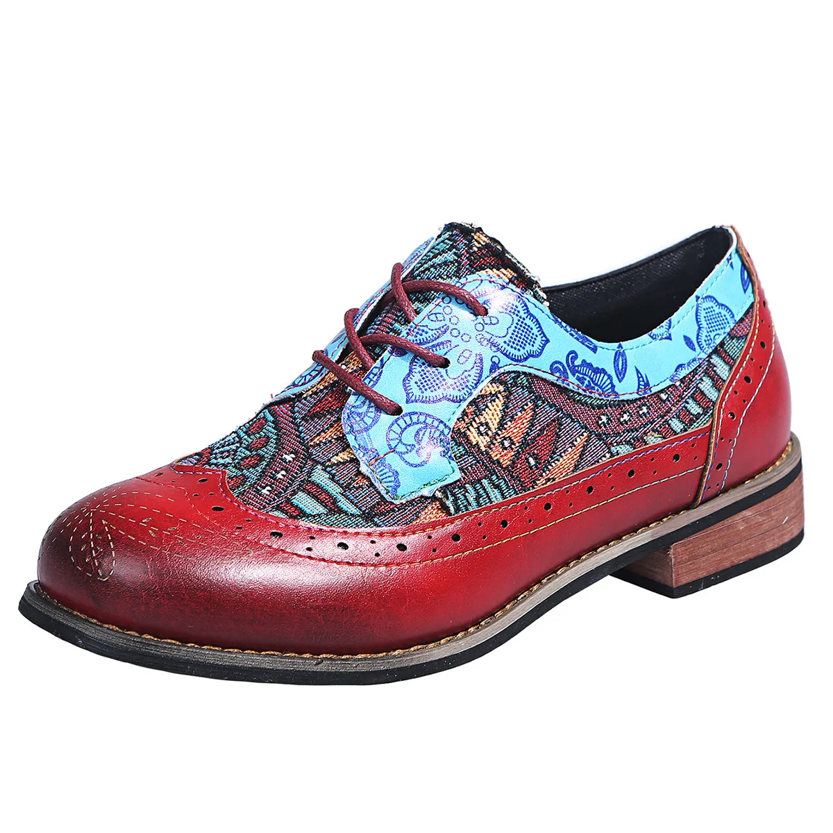 Scarpe brogue casual comode per uomo e donna running sneakers_voghion.com