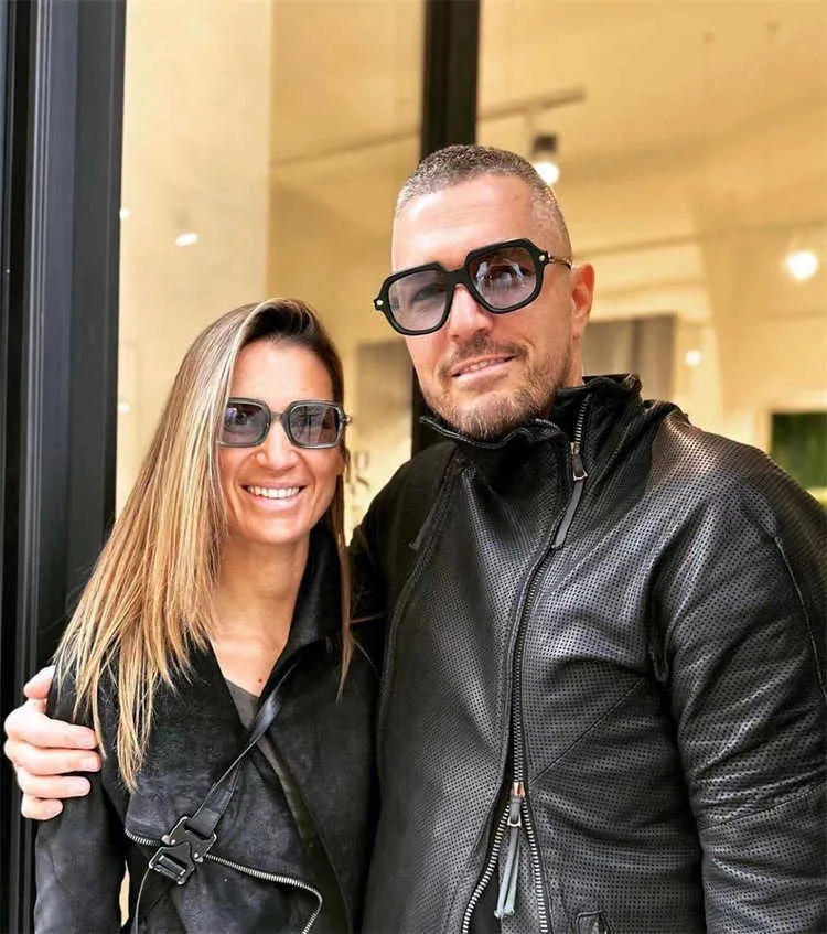 Occhiali da sole firmati Kuboraum, occhiali da sole di alta qualità, nuovi di zecca, con montatura grande, da uomo e da donna, alla moda._voghion.com