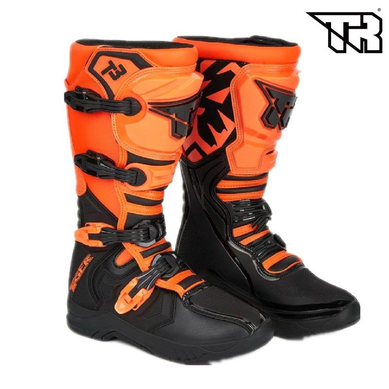 Botas de proteção profissional para motocross Novas botas de proteção para motocross_voghion.com