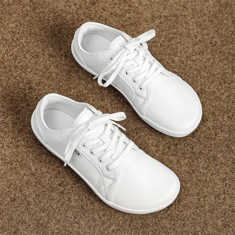 Herren Leder Breite Barfußschuhe Unisex Plus Größe Männlichen Outdoor Minimalistischen Sneakers Frauen Zero Drop Casual Komfort_voghion.com