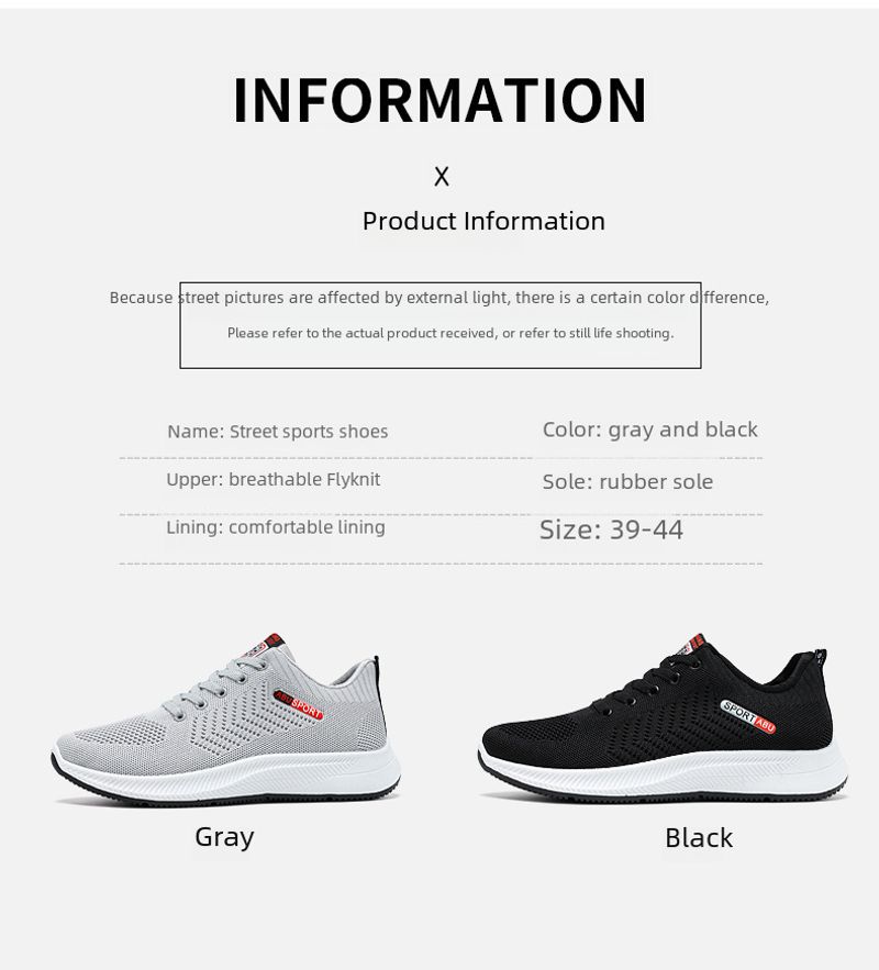 Shoes Wholesale 2023 Autumn Comfortable Breathable Fly Wov M's Fashion Wear-resistant Running Shoes Casual Sneaker_voghion.com