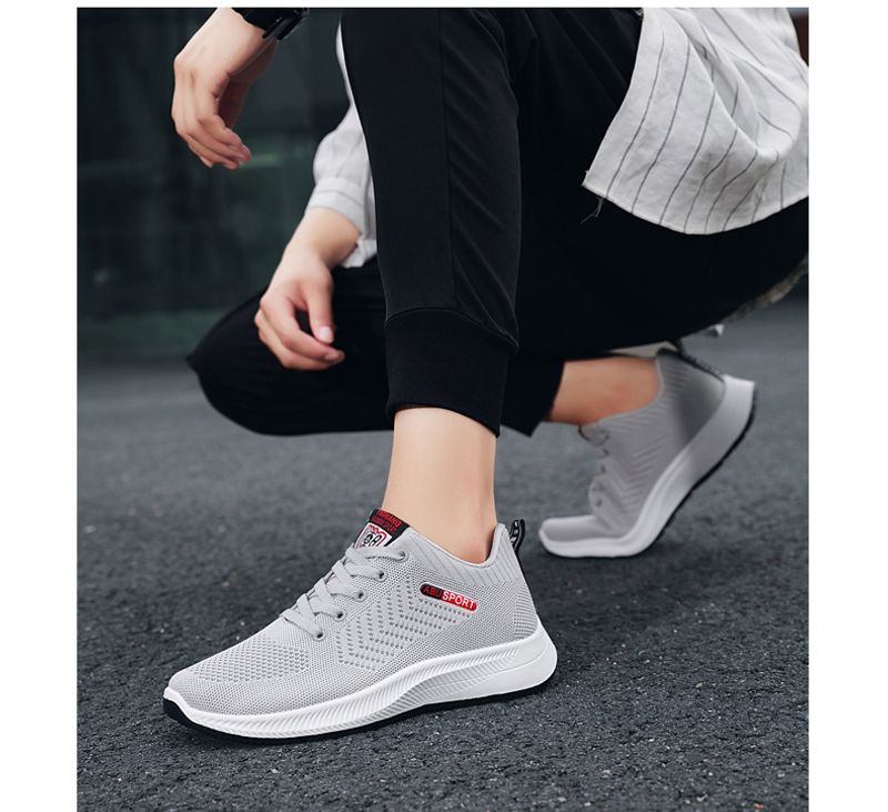 Shoes Wholesale 2023 Autumn Comfortable Breathable Fly Wov M's Fashion Wear-resistant Running Shoes Casual Sneaker_voghion.com