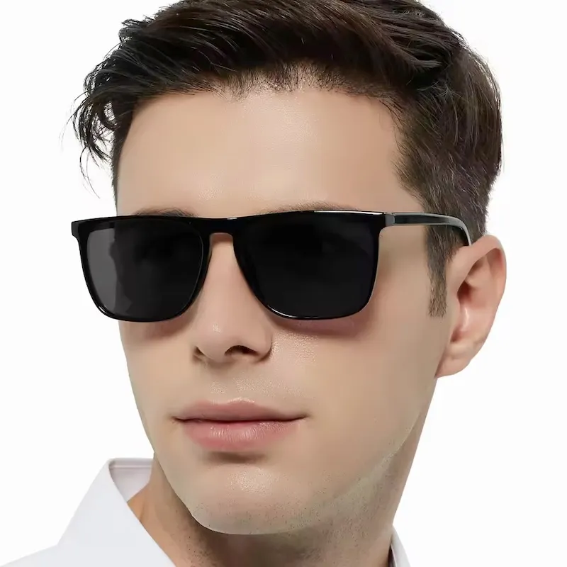 Sports Sunglasses For Men Polarized Square Comfortable Eyewear_voghion.com