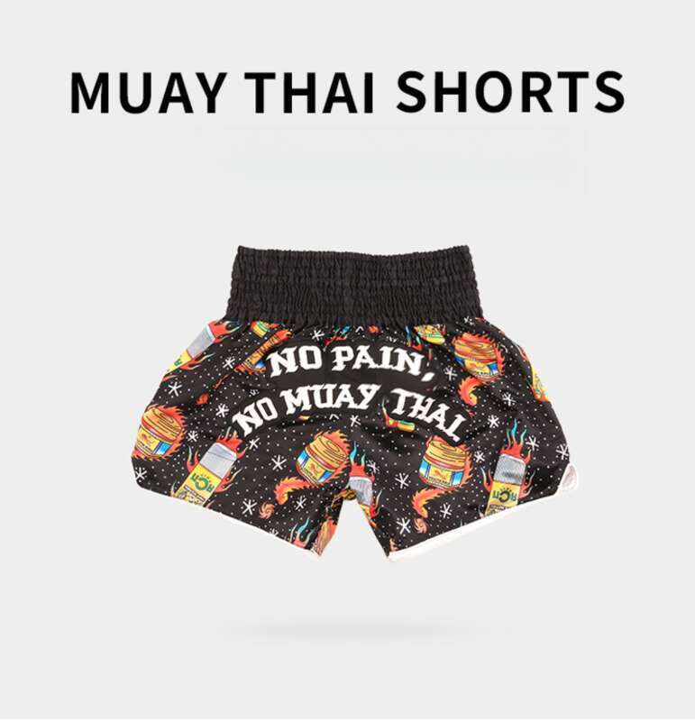 ONE Champion Competition Shorts Energy Accumulation Martial Arts Sanda Sports Pants Muaythai Muay Thai Pants MMA Fighting_voghion.com