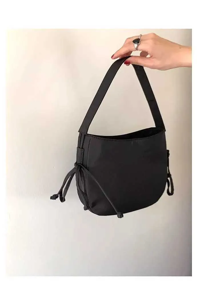 Vintage Damen Achseltasche Schwarz Große Freizeittasche_voghion.com
