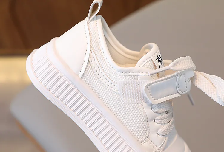 Kinder Jungen Turnschuhe Frühling Herbst Kinder Mädchen Board Cutefeet Infant Kleinkind Schwarz Weiß Farbe Weiche Sohle Schuhe Größen 21_voghion.com