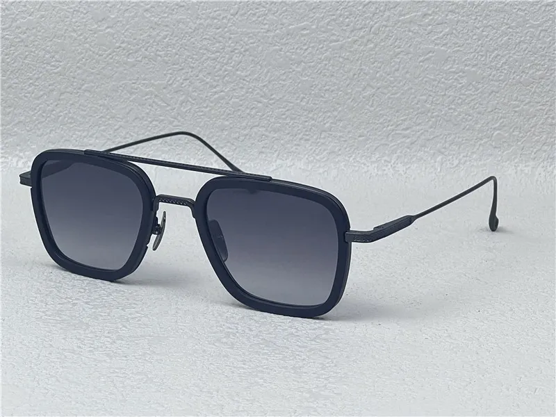 fashion Design Man Sunglasses 006 Square Frames Vintage Style Uv 400 Protective Outdoor Eyewear With Case_voghion.com