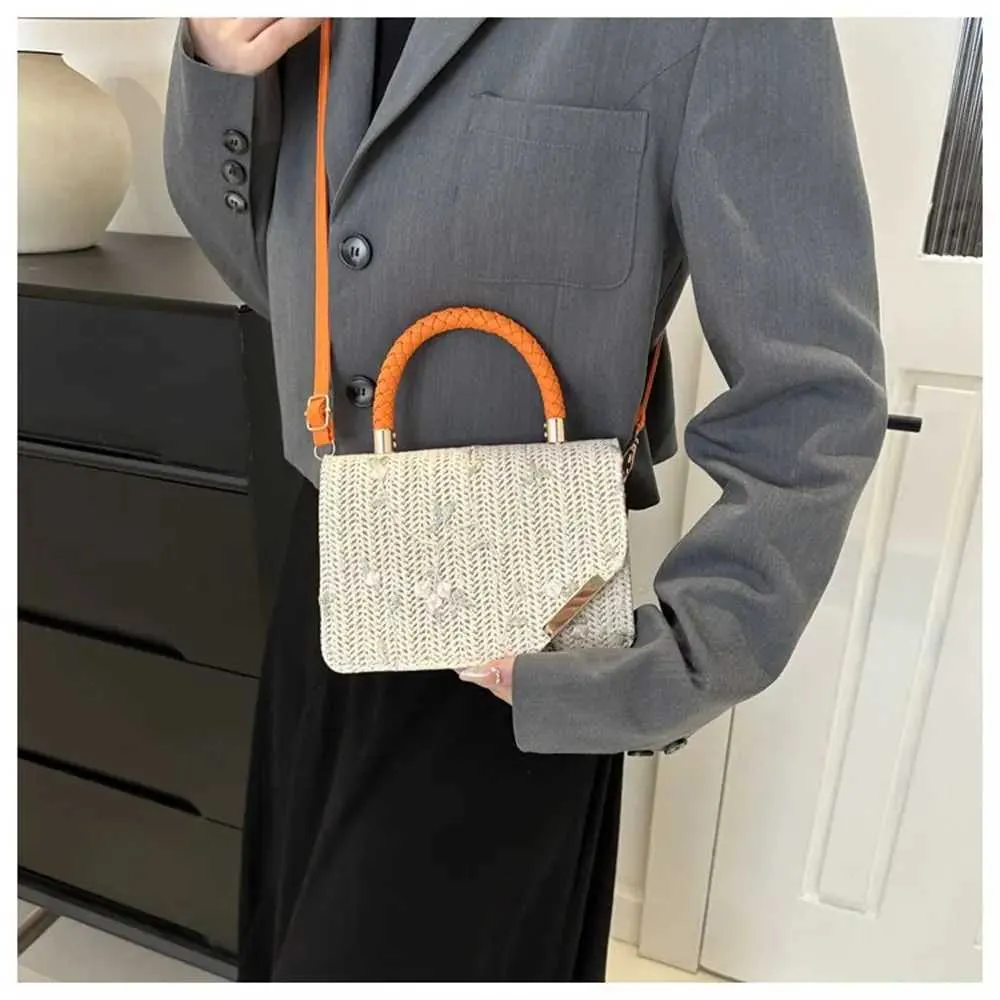 Borsa a tracolla in paglia boho per donna estate spiaggia mare_voghion.com