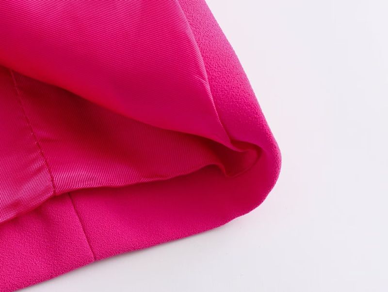 Damenbekleidung Herbst neue Produkte Temperament Licht reife Feder Rose rot kurze Anzugjacke Frauen Großhandel_voghion.com