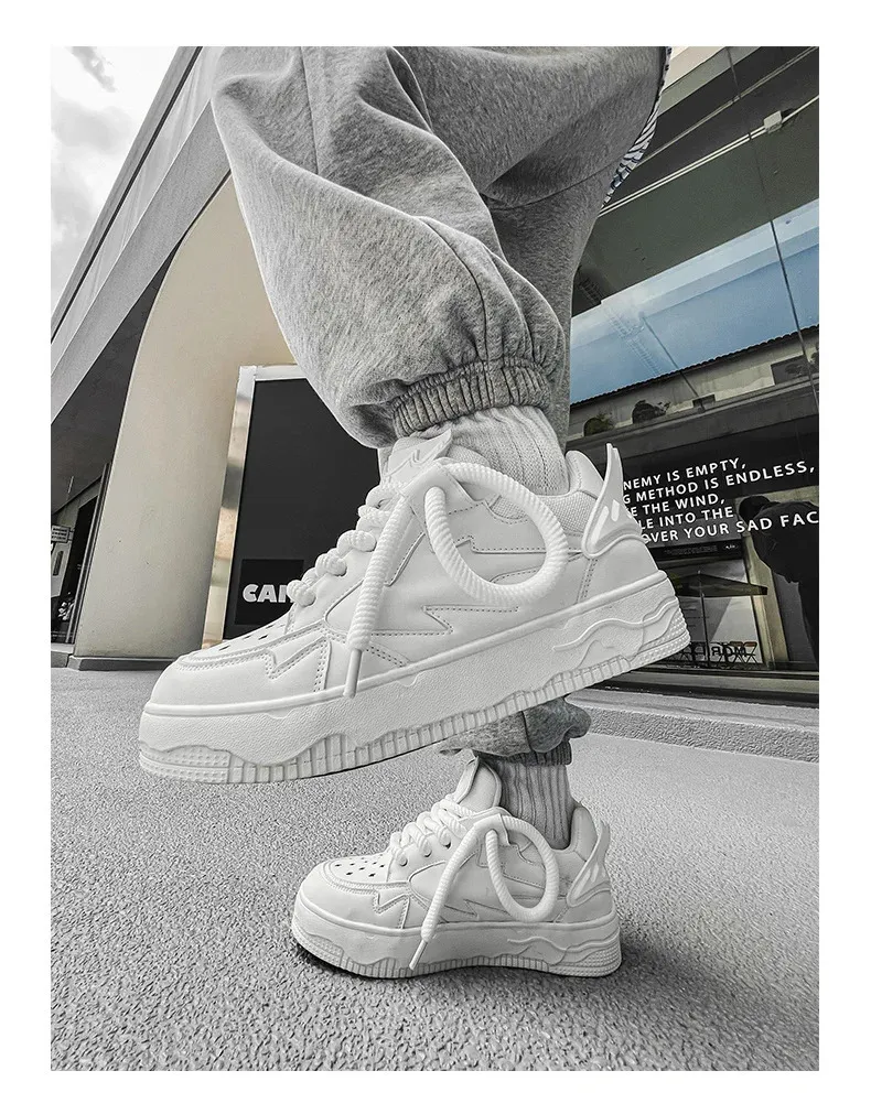 Fashion Purple Mens Skateboard Streetwear Spring Low Top Board Sneakers Man Unisex Trend Shoes Basket Homme 240704_voghion.com