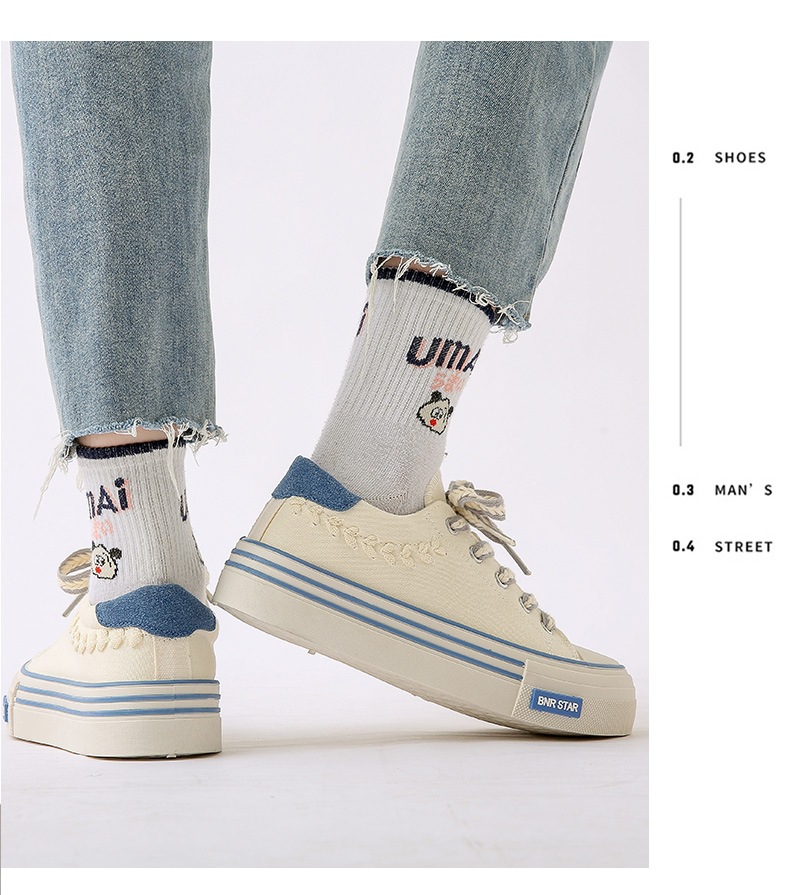 Modische, lässige Low-Top-Canvas-Schuhe für Damen_voghion.com