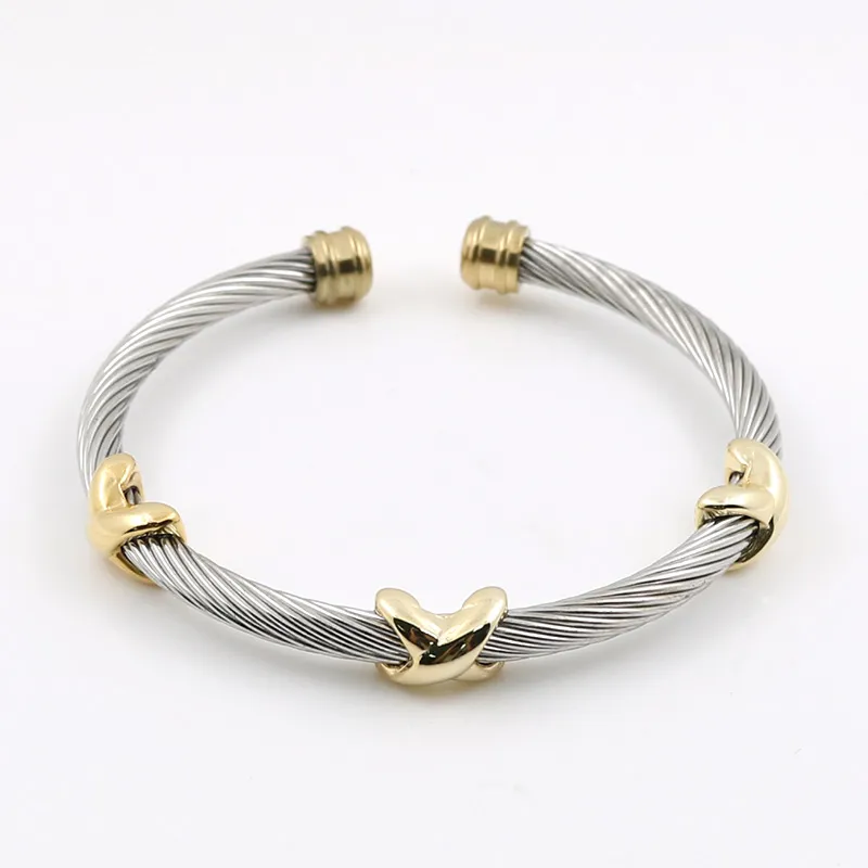 Designer-Charm-Armbänder David Yurma MSX Klassische Charms Edelstahl Davidjersey Armband Seestern Party Schmuck_voghion.com