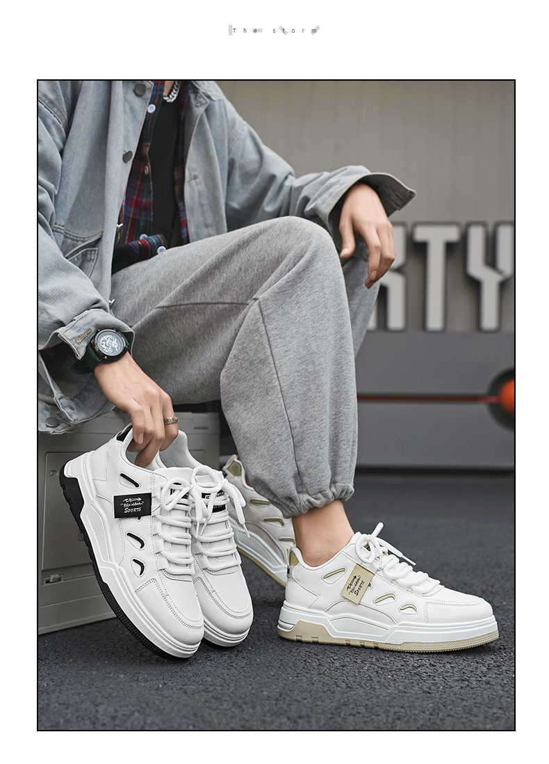 Summer 2024 New Breathable Sports Trend All Match Men's Flat Niche Original Fashion Shoes_voghion.com