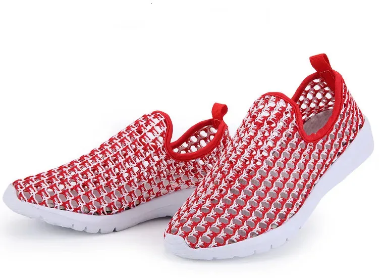 BEANNHUA Hohlgewebe Weibliches Fliegennetz Luftsport Und Freizeit Erhöhte Laufschuhe Mit Dicker Sohle 240708_voghion.com
