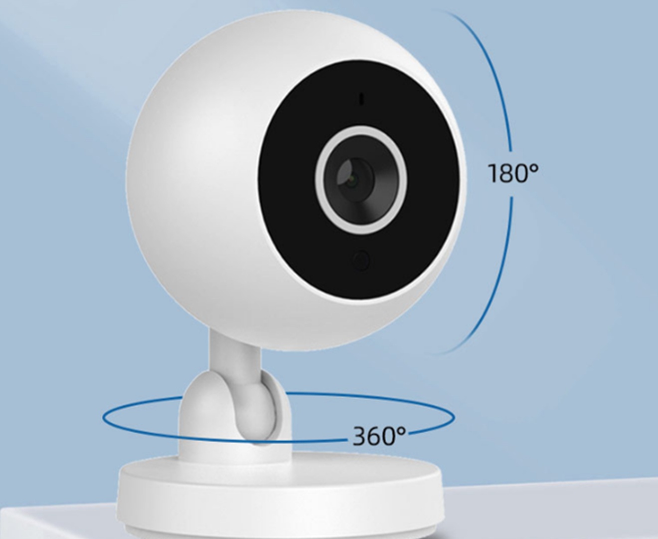 C07 6X 480P HD Night Vision Wifi Home Security CameraPhone Remote Monitoring_voghion.com