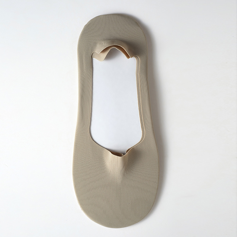 Herenbootje voor de zomer, gemaakt van ijszijde met een dunne katoenen onderkant, ondiep, onzichtbaar, ademend, zweetabsorberend, geurwerend en antislip._voghion.com
