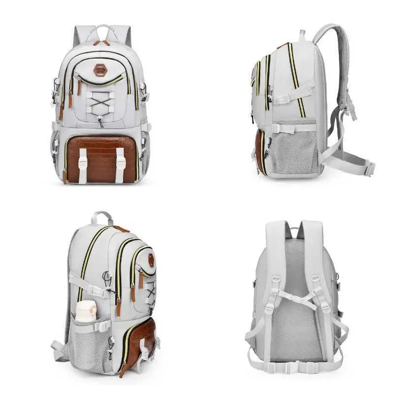 Nouveau sac à dos de loisirs de haut niveau d'apparence grande capacité sac de randonnée de voyage Senior Sense sac à dos en tissu Oxford C241116_voghion.com