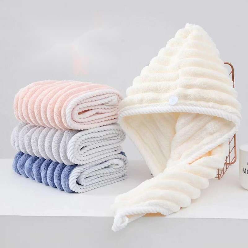 【 3000+people Within A Week To Order 】 Dry Hat Women, Water Absorbing Single-layer Thickened New Headband For Hair_voghion.com