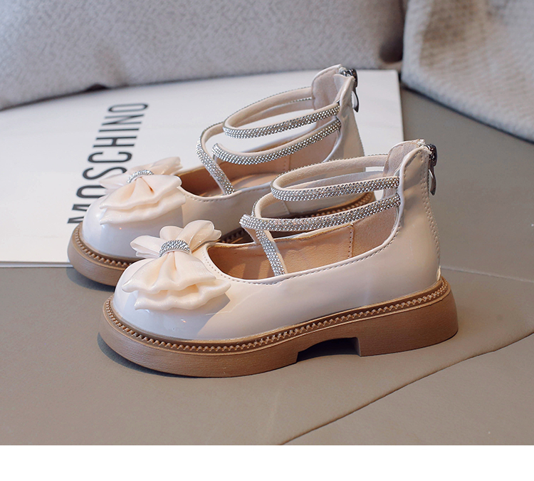  Girl's Little Leather 2023 New Children's Soft Sole Princess Shoes Girl_voghion.com