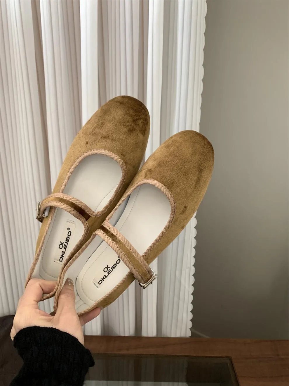 Mary jane instappers voor dames comfortabele platte schoenen_voghion.com